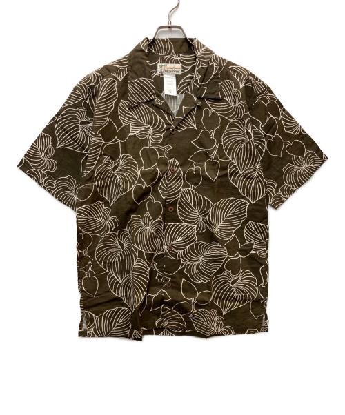pataloha（パタロハ）pataloha (パタロハ) 半袖シャツ ブラウン サイズ:Mの古着・服飾アイテム