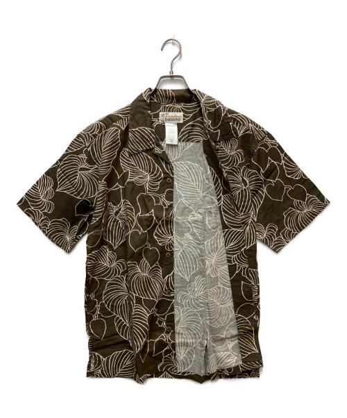 pataloha（パタロハ）pataloha (パタロハ) 半袖シャツ ブラウン サイズ:Mの古着・服飾アイテム