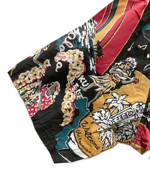 stussy（ステューシー）stussy (ステューシー) 半袖シャツ ブラック サイズ:SIZE Lの古着・服飾アイテム