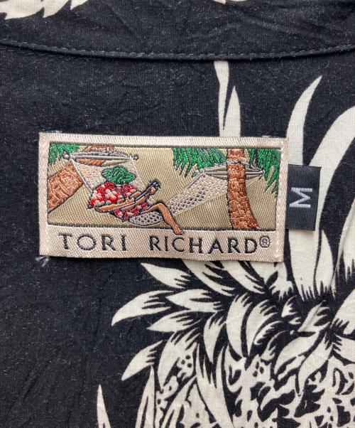 TORI RICHARD（トリリチャード）TORI RICHARD (トリリチャード) 半袖シャツ ブラック サイズ:Mの古着・服飾アイテム