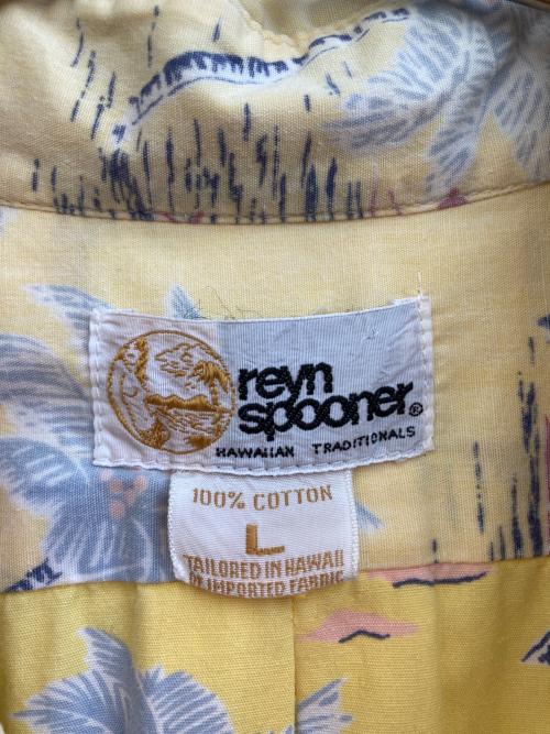 reyn spooner（レイン スプナー）reyn spooner (レイン スプナー) 半袖シャツ イエロー サイズ:Lの古着・服飾アイテム