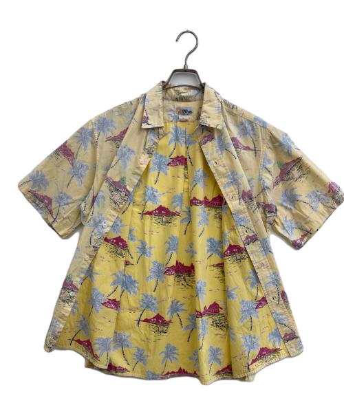 reyn spooner（レイン スプナー）reyn spooner (レイン スプナー) 半袖シャツ イエロー サイズ:Lの古着・服飾アイテム