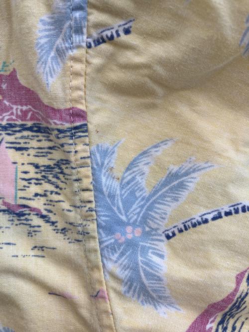 reyn spooner（レイン スプナー）reyn spooner (レイン スプナー) 半袖シャツ イエロー サイズ:Lの古着・服飾アイテム