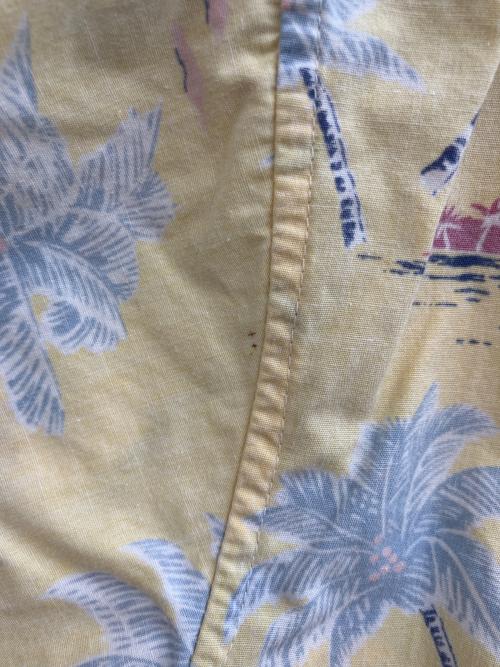 reyn spooner（レイン スプナー）reyn spooner (レイン スプナー) 半袖シャツ イエロー サイズ:Lの古着・服飾アイテム