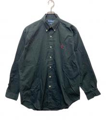RALPH LAUREN（ラルフローレン）の古着「ボタンダウンシャツ BLAKE」｜ブラック