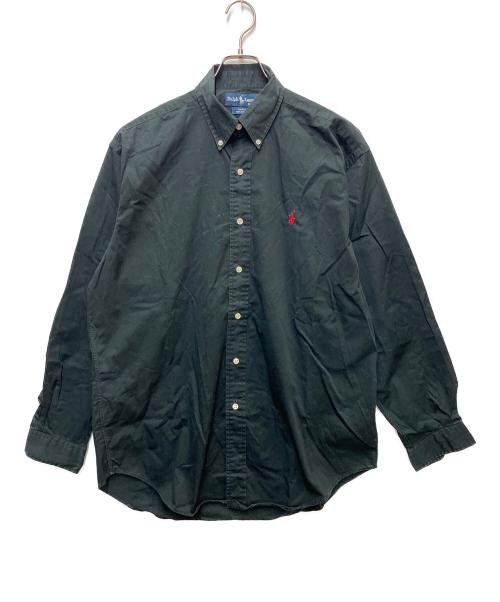 RALPH LAUREN（ラルフローレン）RALPH LAUREN (ラルフローレン) ボタンダウンシャツ BLAKE ブラック サイズ:Mの古着・服飾アイテム