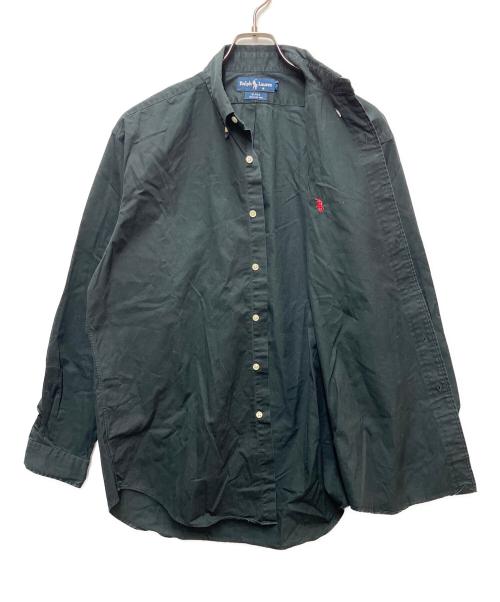 RALPH LAUREN（ラルフローレン）RALPH LAUREN (ラルフローレン) ボタンダウンシャツ BLAKE ブラック サイズ:Mの古着・服飾アイテム