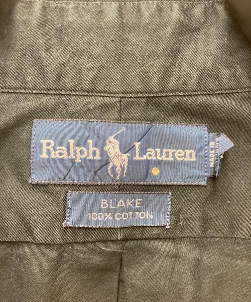 RALPH LAUREN（ラルフローレン）RALPH LAUREN (ラルフローレン) ボタンダウンシャツ BLAKE ブラック サイズ:Mの古着・服飾アイテム