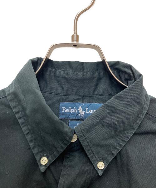 RALPH LAUREN（ラルフローレン）RALPH LAUREN (ラルフローレン) ボタンダウンシャツ BLAKE ブラック サイズ:Mの古着・服飾アイテム