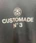 中古・古着 stussy (ステューシー) CUSTOMADE (カスタメイド) プリントTシャツ CUSTOMADE N°3 ブラック サイズ:表記無：10000円
