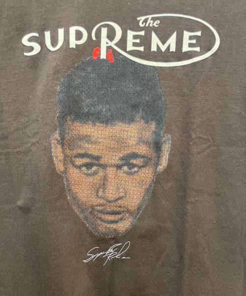 SUPREME（シュプリーム）SUPREME (シュプリーム) プリントTシャツ シュガーレイロビンソン ブラウン サイズ:Lの古着・服飾アイテム