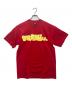 stussy（ステューシー）の古着「プリントTシャツ バブルロゴ」｜レッド