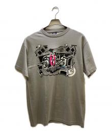 stussy（ステューシー）の古着「プリントTシャツ」｜グレー