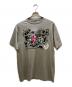 stussy（ステューシー）の古着「プリントTシャツ」｜グレー