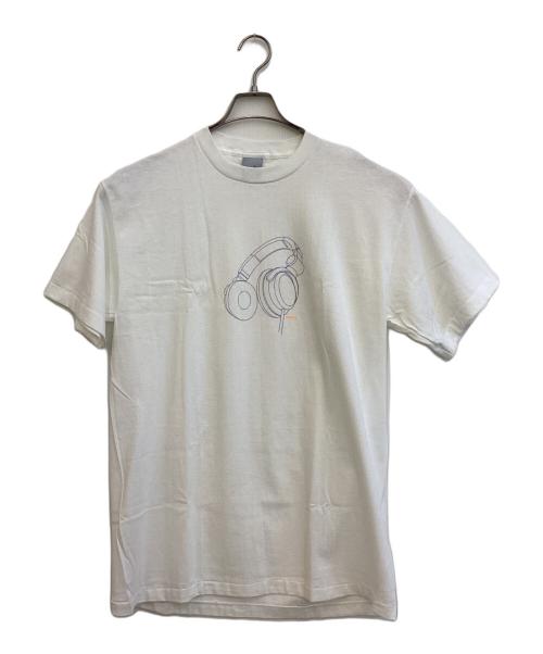 stussy（ステューシー）stussy (ステューシー) プリントTシャツ ホワイト サイズ:SIZE Lの古着・服飾アイテム