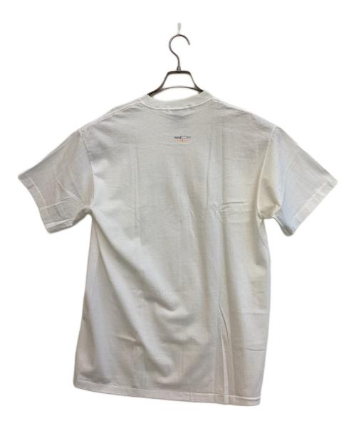 stussy（ステューシー）stussy (ステューシー) プリントTシャツ ホワイト サイズ:SIZE Lの古着・服飾アイテム