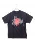 stussy（ステューシー）の古着「プリントTシャツ」｜ブラック