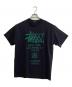 stussy（ステューシー）の古着「プリントTシャツ」｜ブラック