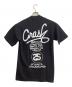 stussy (ステューシー) プリントTシャツ ブラック サイズ:SIZE M：8000円