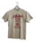 stussy（ステューシー）の古着「プリントTシャツ」｜ベージュ
