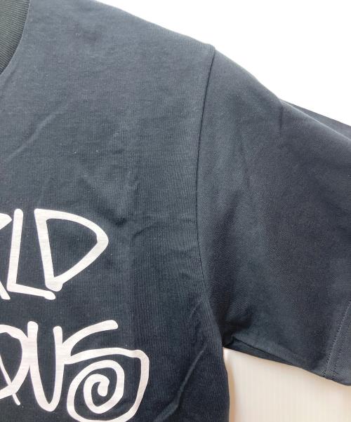 SUPREME（シュプリーム）SUPREME (シュプリーム) stussy (ステューシー) プリントTシャツ WORLD FAMOUS ブラック サイズ:Lの古着・服飾アイテム