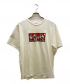 stussyステューシー）の古着「プリントTシャツ」｜ホワイト