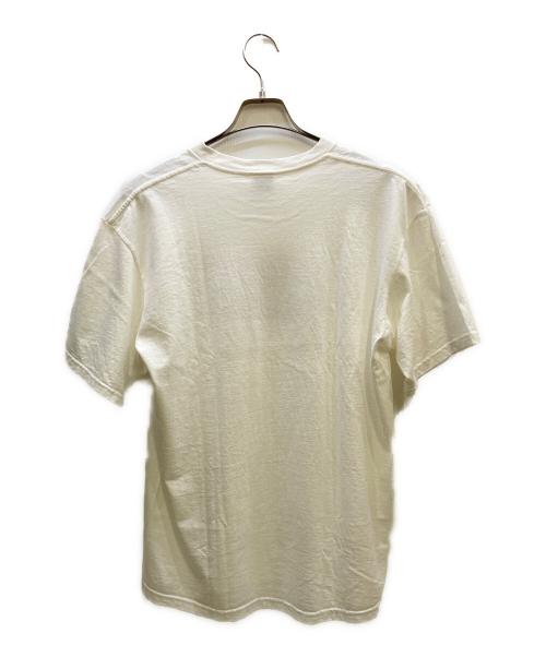 stussy（ステューシー）stussy (ステューシー) プリントTシャツ ホワイト サイズ:Lの古着・服飾アイテム
