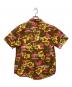 stussy (ステューシー) アロハデザイン半袖シャツ ブラウン サイズ:MEDIUM：8000円