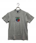 stussyステューシー）の古着「プリントTシャツ」｜グレー