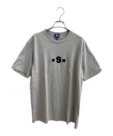 stussy（ステューシー）の古着「ワンポイント刺繍Tシャツ」｜グレー