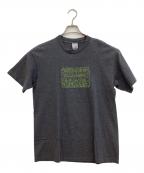 stussyステューシー）の古着「プリントTシャツ」｜グレー