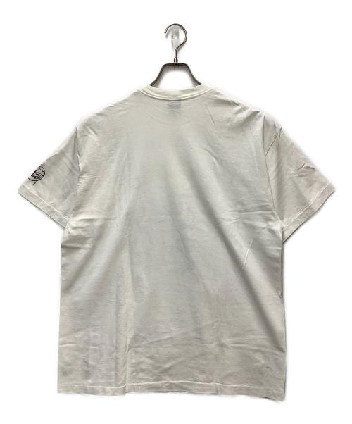 stussy（ステューシー）stussy (ステューシー) プリントTシャツ ホワイト サイズ:SIZE XLの古着・服飾アイテム