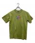 stussy（ステューシー）の古着「プリントTシャツ ロゴキュープグラフィック」｜グリーン