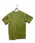 stussy (ステューシー) プリントTシャツ ロゴキュープグラフィック グリーン サイズ:LARGE：12000円