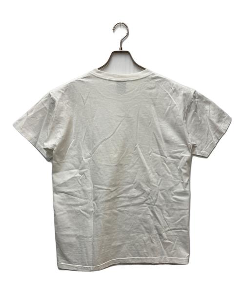 stussy（ステューシー）stussy (ステューシー) プリントTシャツ プラモデルプリント ホワイト サイズ:Lの古着・服飾アイテム