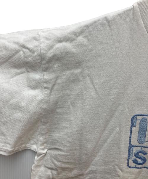 stussy（ステューシー）stussy (ステューシー) プリントTシャツ プラモデルプリント ホワイト サイズ:Lの古着・服飾アイテム
