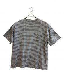 stussy（ステューシー）の古着「ボーダーTシャツ」｜グレー
