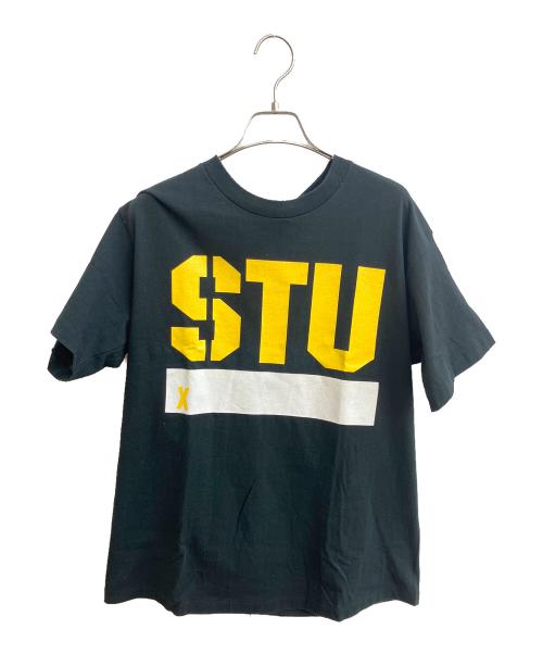 stussy（ステューシー）stussy (ステューシー) プリントTシャツ ブラック サイズ:Lの古着・服飾アイテム
