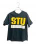 stussy（ステューシー）の古着「プリントTシャツ」｜ブラック