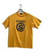 stussyステューシー）の古着「プリントTシャツ」｜イエロー