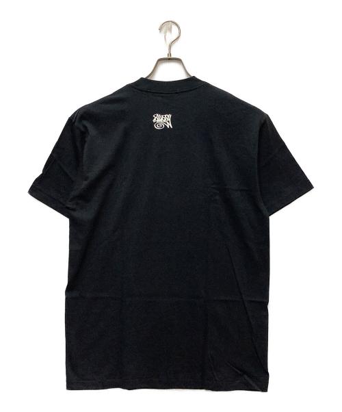 stussy（ステューシー）stussy (ステューシー) プリントTシャツ ブラック サイズ:SIZE Lの古着・服飾アイテム