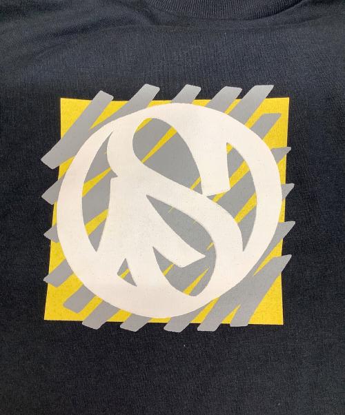 stussy（ステューシー）stussy (ステューシー) プリントTシャツ ブラック サイズ:SIZE Lの古着・服飾アイテム