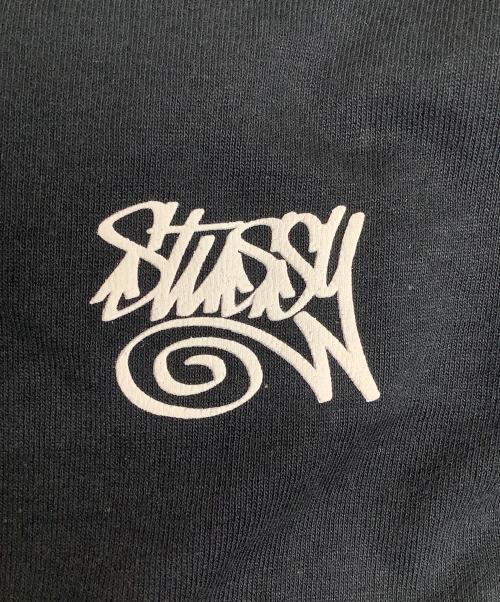 stussy（ステューシー）stussy (ステューシー) プリントTシャツ ブラック サイズ:SIZE Lの古着・服飾アイテム