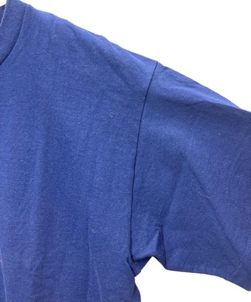 stussy（ステューシー）stussy (ステューシー) プリントTシャツ インベーダーオマージュ ネイビー サイズ:LARGEの古着・服飾アイテム