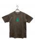 stussy（ステューシー）の古着「プリントTシャツ ボックスロゴ」｜グリーン