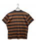 stussy (ステューシー) ボーダーTシャツ ブラック×ブラウン サイズ:XL：12000円