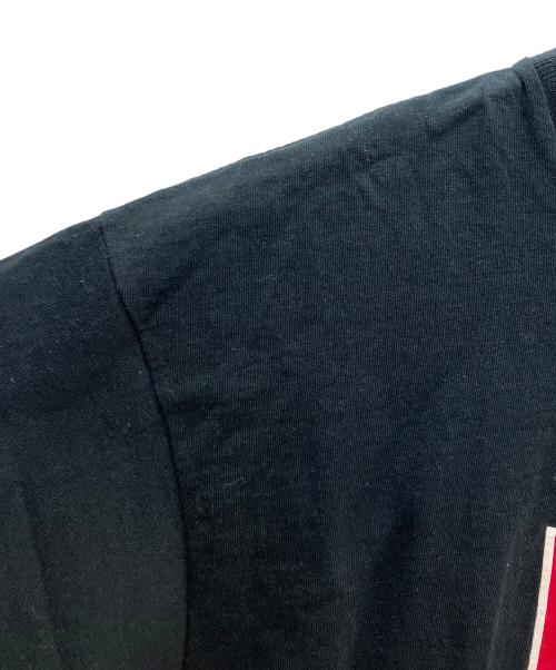 stussy（ステューシー）stussy (ステューシー) プリントTシャツ USロゴプリント ブラック サイズ:LARGEの古着・服飾アイテム