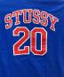 中古・古着 stussy (ステューシー) プリントTシャツ ベースボールプリント ブルー サイズ:L：12000円