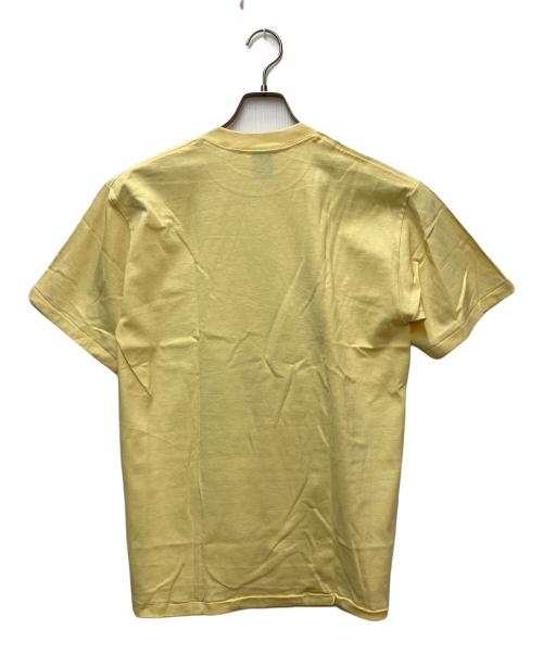 stussy（ステューシー）stussy (ステューシー) プリントTシャツ ボブマーリー ドットプリント イエロー サイズ:Mediumの古着・服飾アイテム