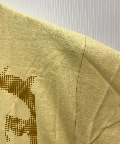 stussy（ステューシー）stussy (ステューシー) プリントTシャツ ボブマーリー ドットプリント イエロー サイズ:Mediumの古着・服飾アイテム